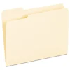 File Folders|Universal File Folder, Letter Size, Manila, 100/Box (UNV12213)