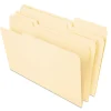 File Folders|Universal Heavy Duty File Folders, 1/3 Cut One-Ply Top Tab, Letter, Manila, 50/pack