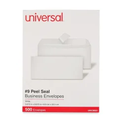 Clearance Universal Pull & Seal Business #9 Envelopes 3 7/8