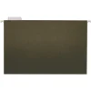 Hanging File Folders|Universal Recycled Hanging File Folder, Legal Size, Standard Green, 25/Box (UNV14215)