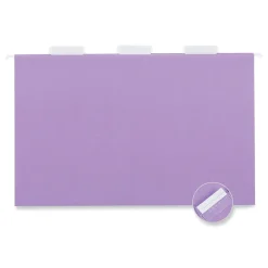 Hanging File Folders|Universal Recycled Hanging File Folders, Legal Size, Assorted Colors, 25/Box (UNV14221)
