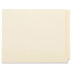 File Folders|Universal Reinforced File Folder, Letter Size, Manila, 100/Box (UNV13300)