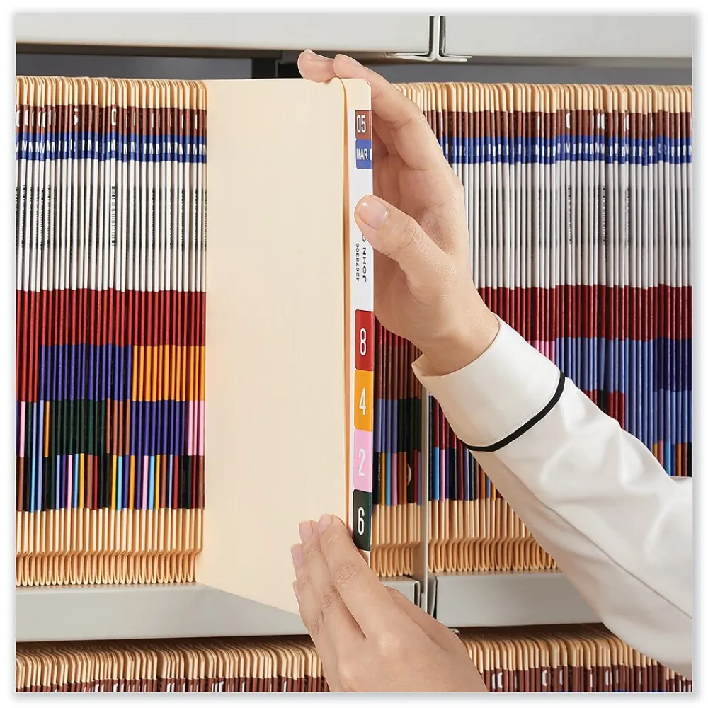 File Folders|Universal Reinforced File Folder, Letter Size, Manila, 100/Box (UNV13300)