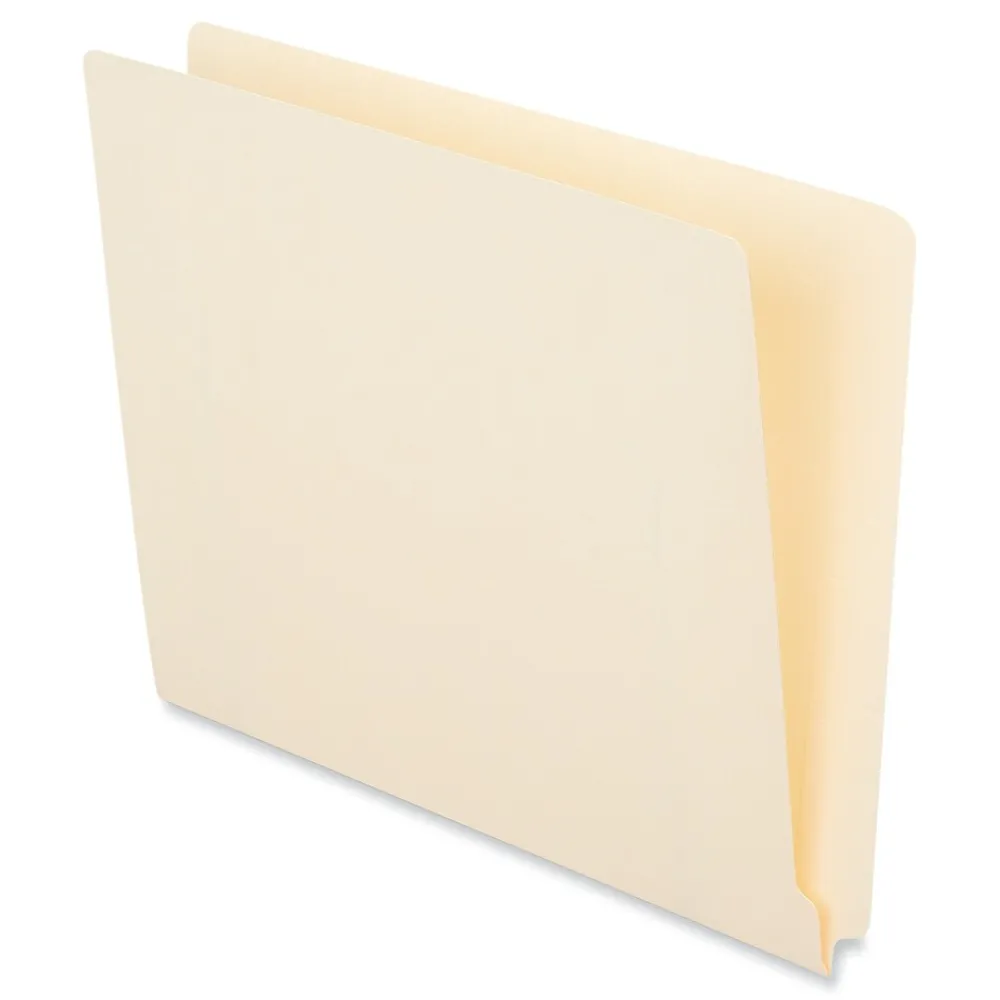 File Folders|Universal Reinforced File Folder, Letter Size, Manila, 100/Box (UNV13300)