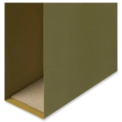 Hanging File Folders|Universal Reinforced Recycled Hanging File Folder, Legal Size, Green, 25/Box (UNV14152)