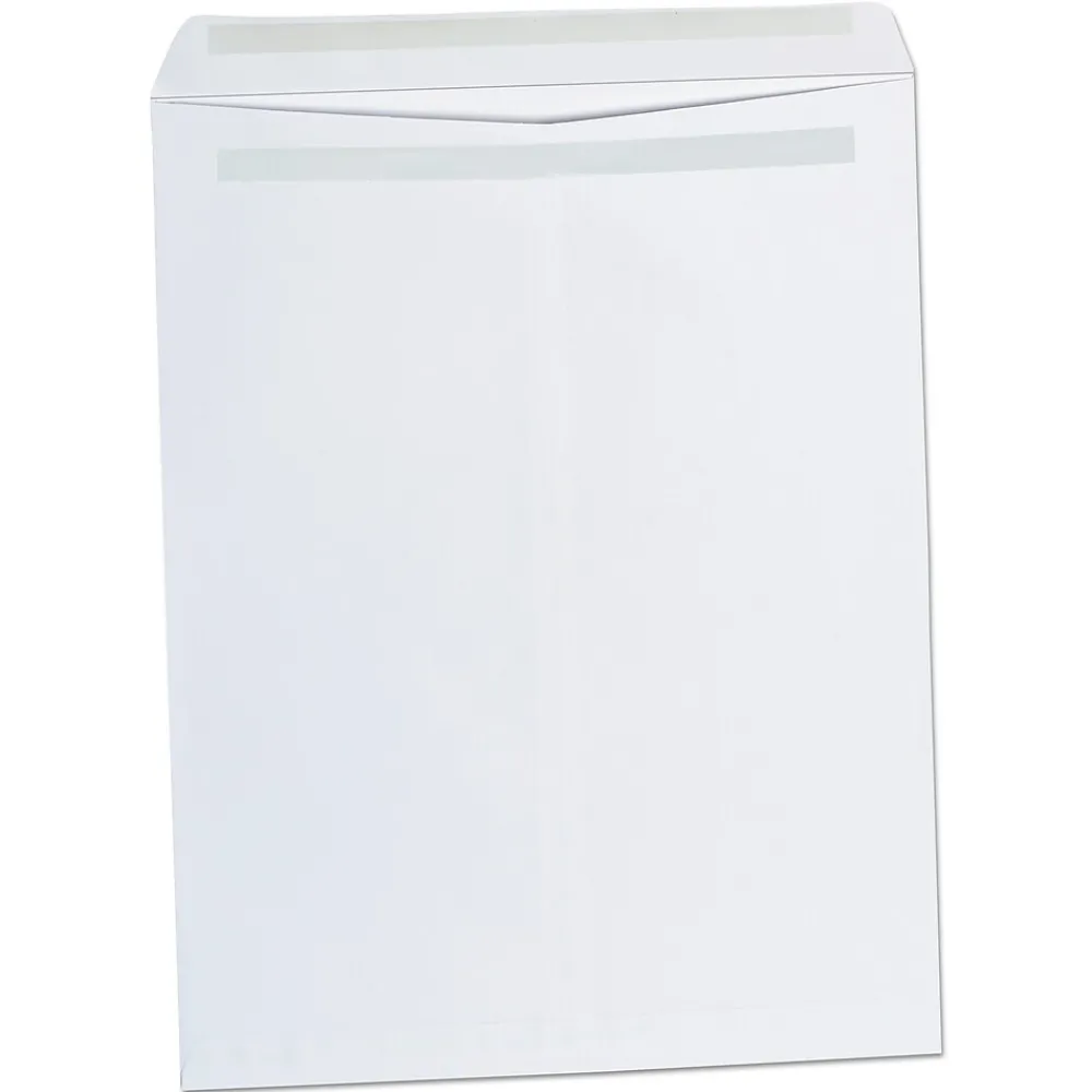 Universal Self Seal Catalog Envelope 12" x 15 1/2", White, 100/Box (UNV42103)