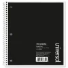 Notepads|Universal Wirebound Notebook, 4 sq/in Quadrille Rule, 10.5 x 8, White, 70 Sheets (UNV66630)