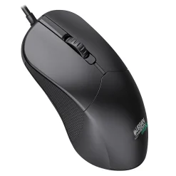 Outlet Urban Factory CYCLEE Eco-Designed Ambidextrous Computer Mouse, Black (GWM01UF)