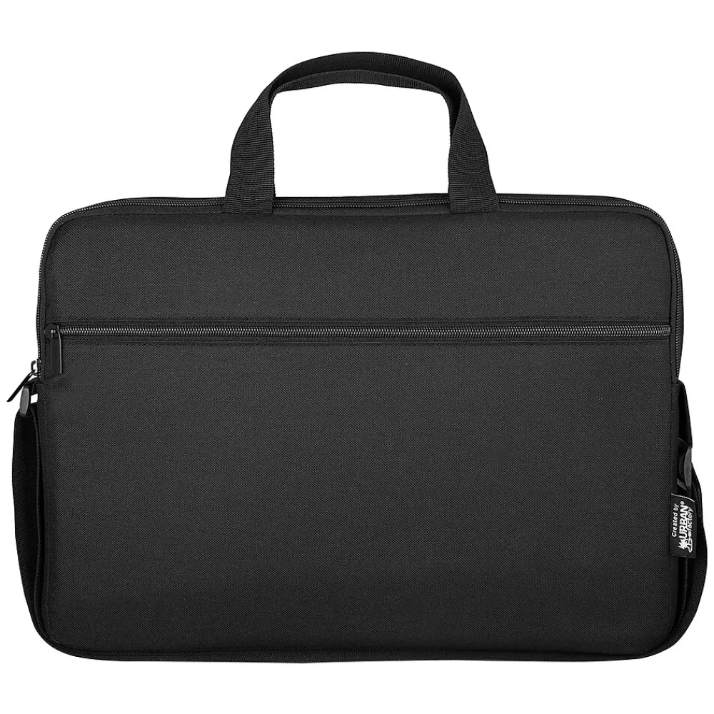 Laptop Bags|Urban Factory NYLEE 14.1" Polyester Water Resistant Laptop Bag, Black (UBFTLS14UF)