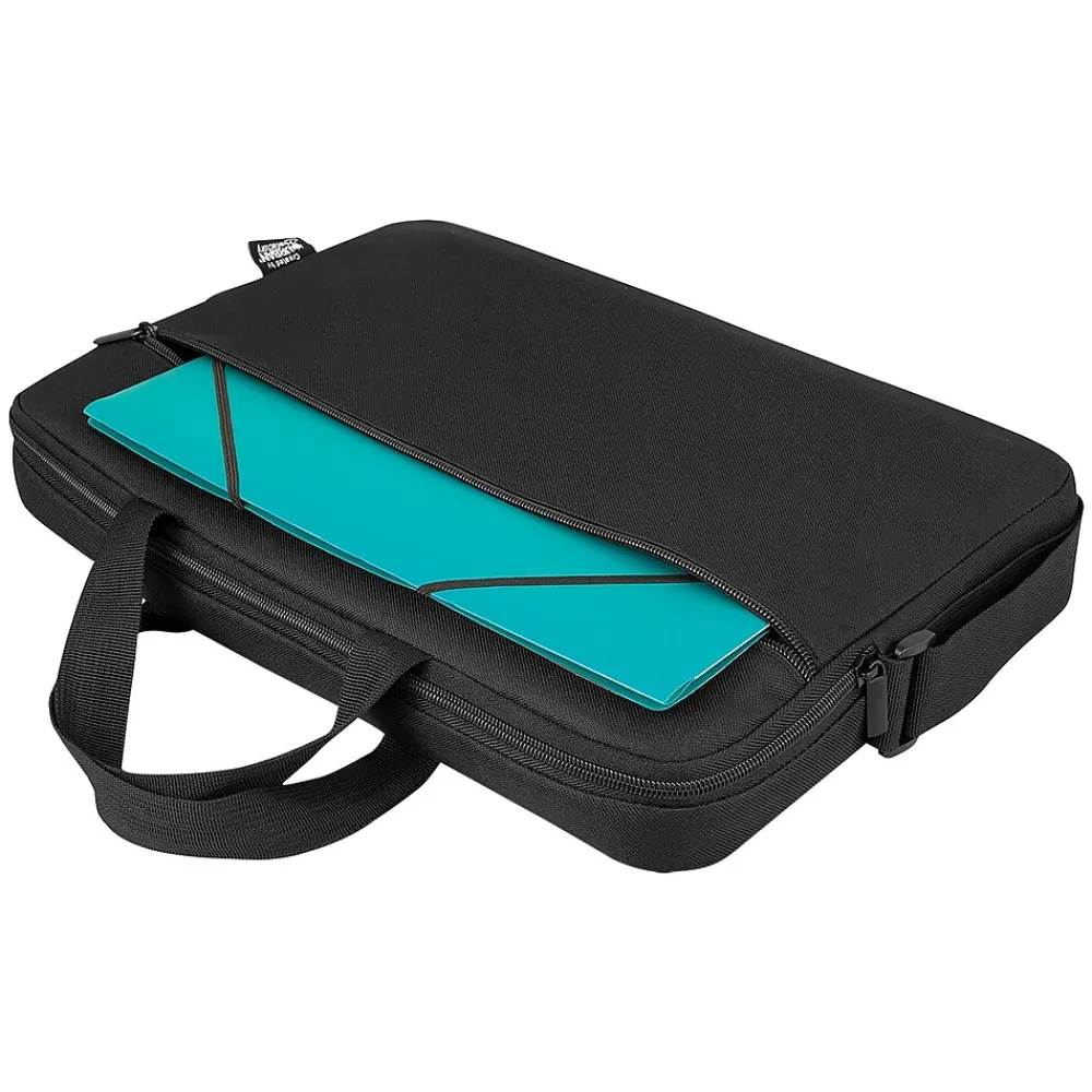 Laptop Bags|Urban Factory NYLEE 14.1" Polyester Water Resistant Laptop Bag, Black (UBFTLS14UF)