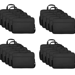 Laptop Bags|Urban Factory NYLEE 14" Polyester Water Resistant Laptop Bag, Black, 20/Pack (KIT14UBFX20PKSTP)