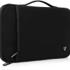 Laptop Sleeve, Black Neoprene (CSE12HS-BLK-9N)<V7 Hot