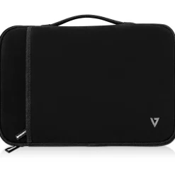 Laptop Sleeve, Black Neoprene (CSE12HS-BLK-9N)<V7 Hot