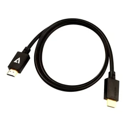 V7 HDMIPRO-1M-BLK 3.3' HDMI Audio/Video Cable, Black