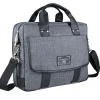 14" Laptop Messenger Bag, Chrono Grey (MSBLEA132)<Vangoddy Online