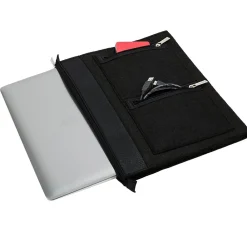 2 Pack Slim Light weight Sleeve Case for 13 - 14 Inch Laptop, Black and Brown (PT_000001153)<Vangoddy