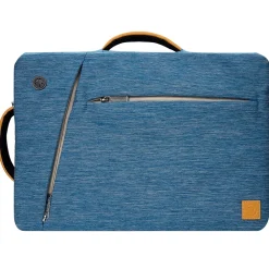 Laptop Backpack, Blue Nylon (LAPLEA041)<Vangoddy Sale