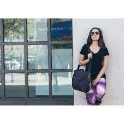 Laptop Messenger, Black Nylon (LAPLEA043)<Vangoddy Online