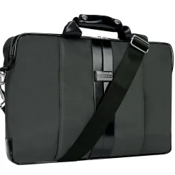 Laptop Notebook Messenger Bag Business Case 14 to 15.6 Inch, Metal Grey (PT_MSBLEA122_M)<Vangoddy Outlet