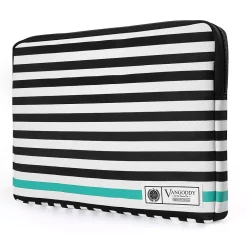 Luxe B Vegan Leather Laptop Sleeve for 11-12", Blue (SLVLEA002)<Vangoddy Online