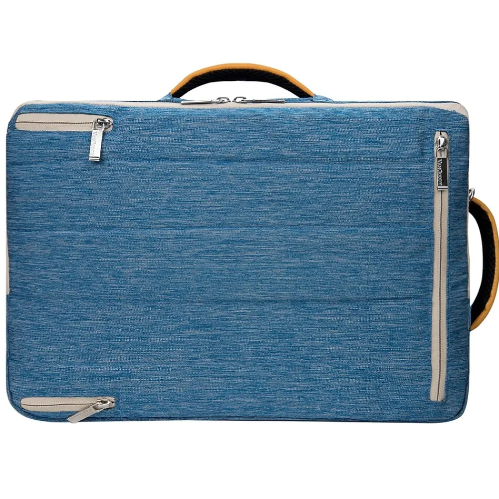 Laptop Bags|Vangoddy Slate 15.6" Nylon Water Resistant Laptop Bag, Slate Blue (LAPLEA031)