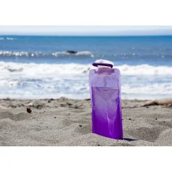 Vapur Anti-Bottle Collapsible Wide Mouth Water Bottle, 23 oz., Lavender (10282)