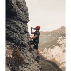 Vapur Anti-Bottle Collapsible Wide Mouth Water Bottle, 34 oz., Graphite Gray (30175)