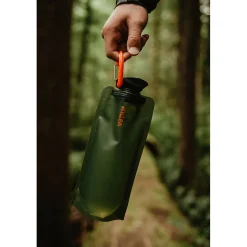 Vapur Anti-Bottle Collapsible Wide Mouth Water Bottle, 23 oz., Olive (10209)