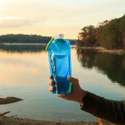 Vapur Anti-Bottle Collapsible Wide Mouth Water Bottle, 23 oz., Water (10157)