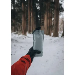 Vapur Anti-Bottle Collapsible Wide Mouth Water Bottle, 34 oz., Blue Steel (30173)