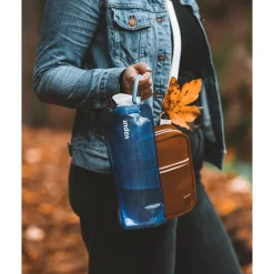 Vapur Anti-Bottle Collapsible Wide Mouth Water Bottle, 34 oz., Admiral Blue (30058)