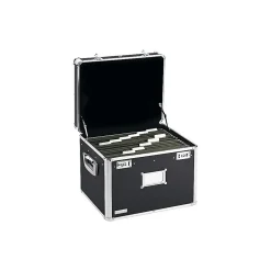 File Storage|Vaultz Locking Chest, Letter/Legal Size, Black (VZ01008)