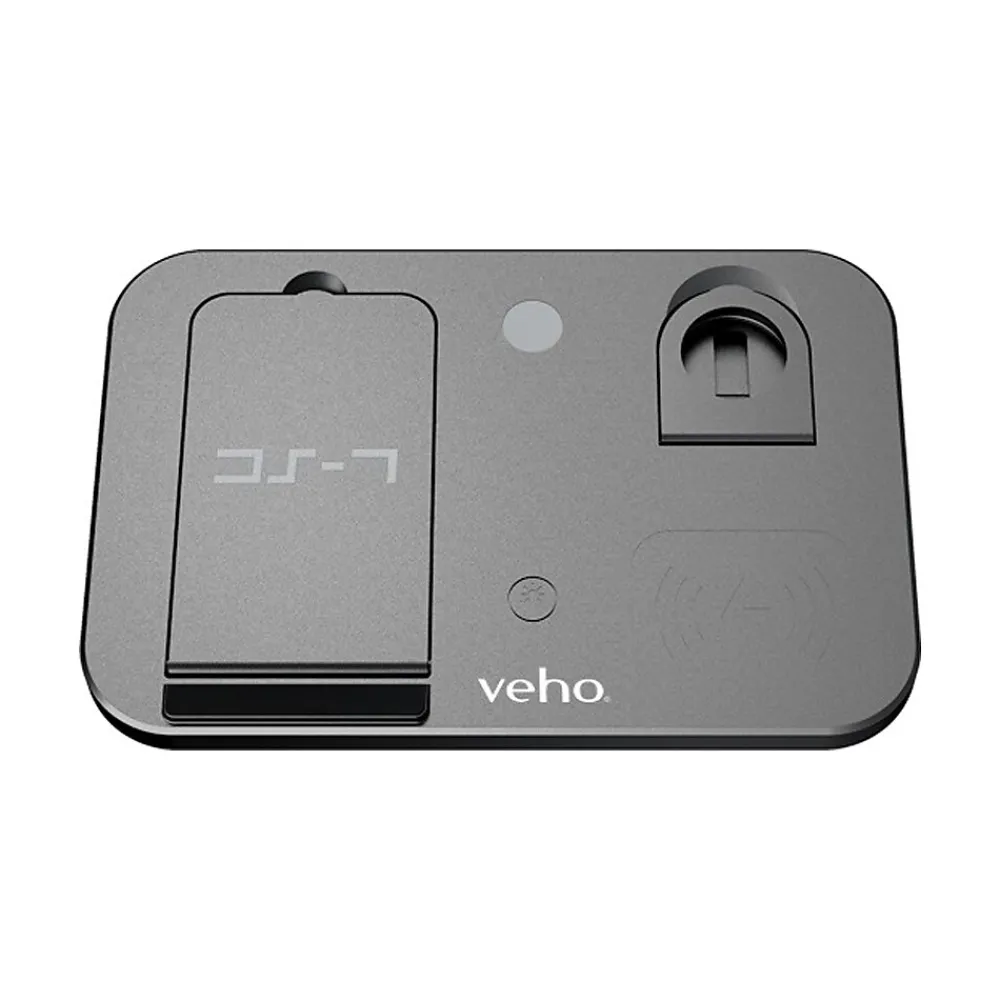 DS-7 USB Type-C Charging Station for iPhone/Samsung/AirPods, Black (VWC-004-DS7)<Veho Sale
