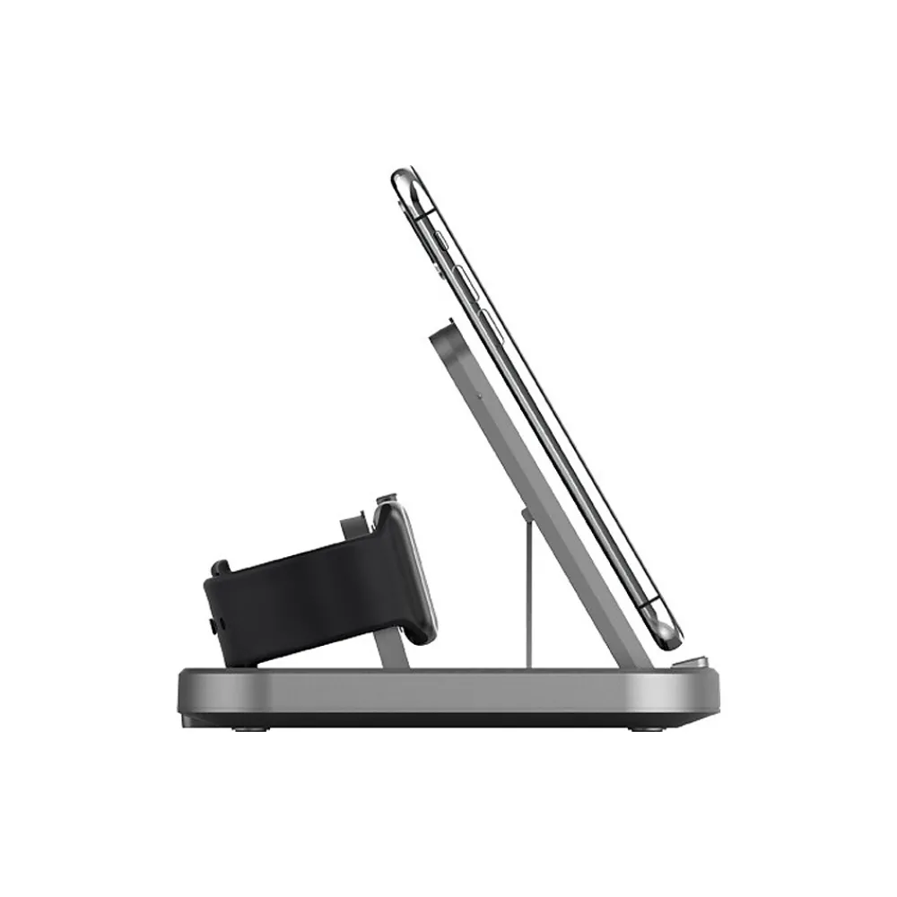 DS-7 USB Type-C Charging Station for iPhone/Samsung/AirPods, Black (VWC-004-DS7)<Veho Sale