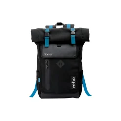 Veho TX-4 Laptop Backpack, Large, Black/Blue (VNB-004-TX4)