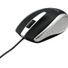 Best Verbatim 99741 Corded Notebook Optical Wireless Laser Mouse, Silver