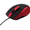Best Verbatim 99742 Corded Notebook Optical Wireless Laser Mouse, Red