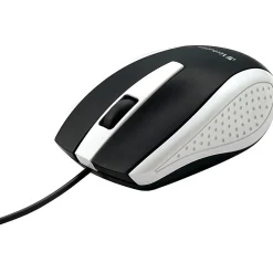 Clearance Verbatim Corded Notebook Optical 99740 Wireless Laser Mouse, White