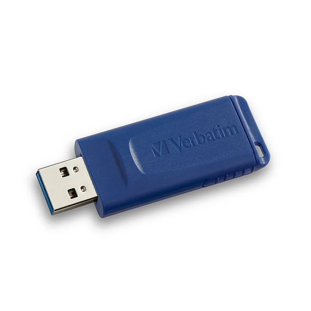 Best Verbatim 4GB USB 2.0 Type A Flash Drive, Blue (97087)