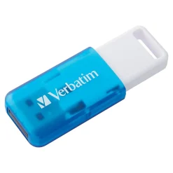 Online Verbatim SeaGlass 32GB USB 3.2 Type A Flash Drive, Blue (71268)