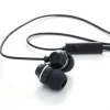 Stereo Earphones with Microphone, 3.5mm Plug, Black (99774)<Verbatim Sale