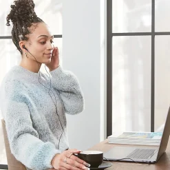 Stereo Earphones Headphones, Black (99711)<Verbatim Clearance