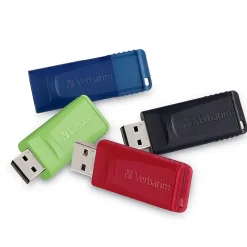 Sale Verbatim Store 'n' Go 16GB USB 2.0 Type A Flash Drive, Assorted Colors (99123)