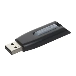 Verbatim Store 'n' Go 32GB USB 3.0 Type A Flash Drive, Black/Gray (49173)