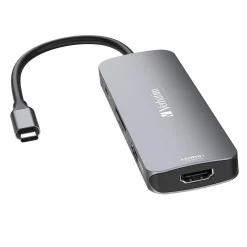 Verbatim USB-C Pro Multiport Hub 8-Port USB-C Hub, Black (32151)