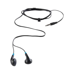 Wired Ambient Sound Headphones, Black, 50/Carton (99711CT)<Verbatim