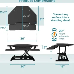 Standing Desks*VersaDesk PowerPro 36