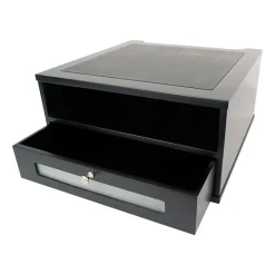 Discount Victor Technology Victor Midnight Black Monitor Riser (1175-5)