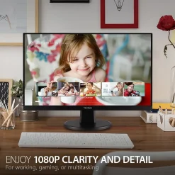 Discount ViewSonic 22" 100 Hz LED Monitor, Black (VA2247-MH)