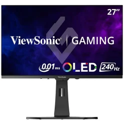 ViewSonic 26.5" 240Hz LED Gaming Monitor, White (XG272-2K-OLED)